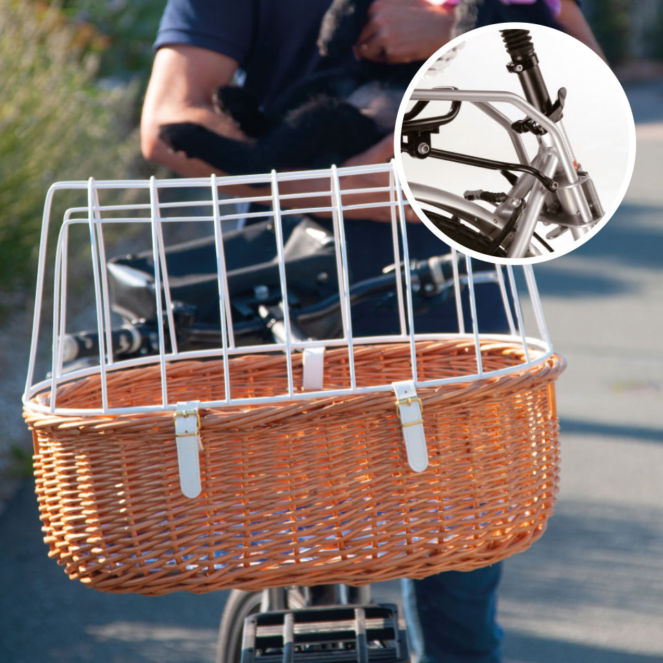 Aumüller Fahrradkorb Maxi für Rahmenmontage kaufen bei ZooRoyal